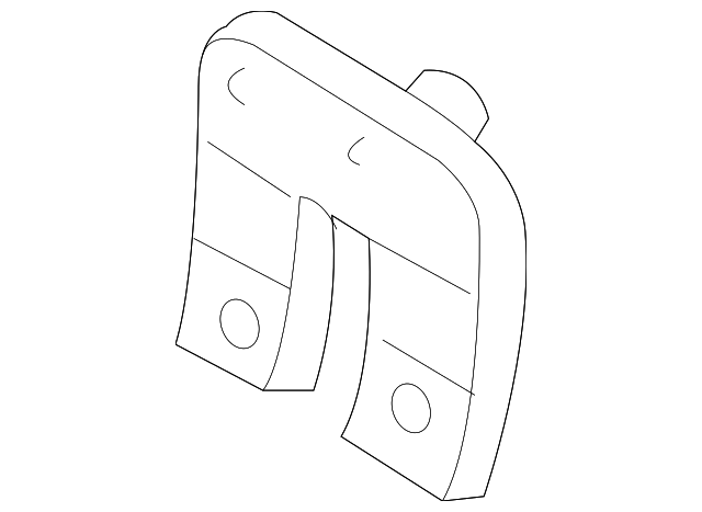 Support Cylinder Retainer 3C8-827-435-B