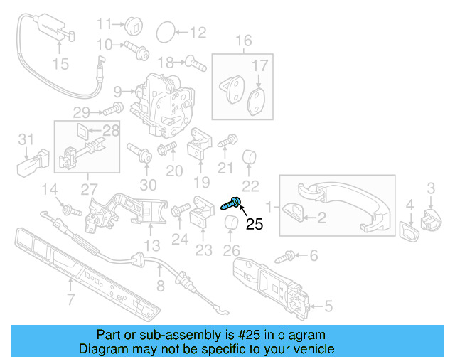 Hinge Bolt N-909-305-03 - View 36