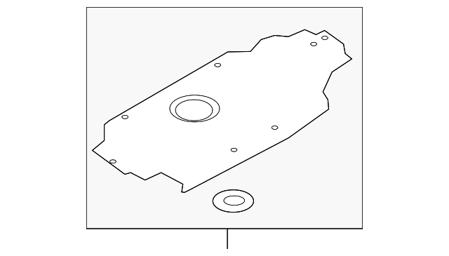 Exhaust Heat Shield 5K0-825-635 - View 2