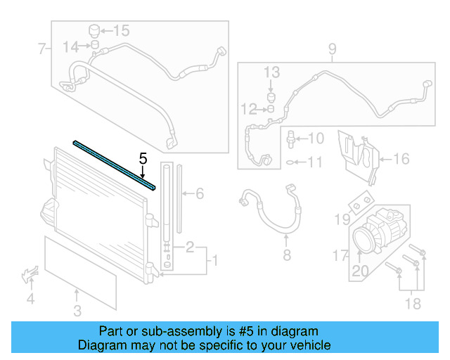 Condenser Gasket 321-820-061-D - View 9