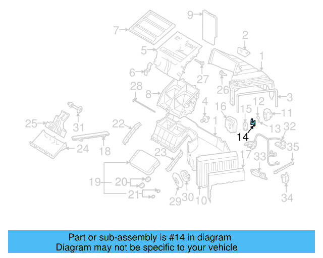 Expansion Valve Bracket 7L0-820-678