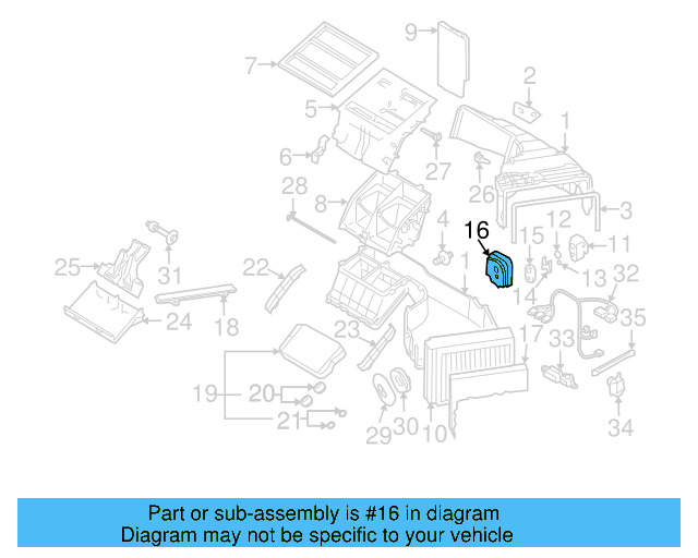 Expansion Valve Insulator 7L0-820-513-F - View 5