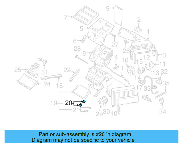 Heater Core Clamp 7H0-819-139 - View 11