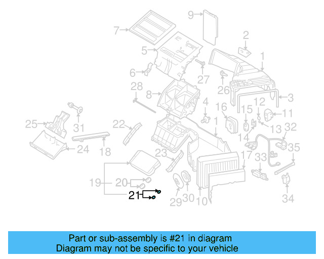Heater Core Seal N-909-732-01 - View 3