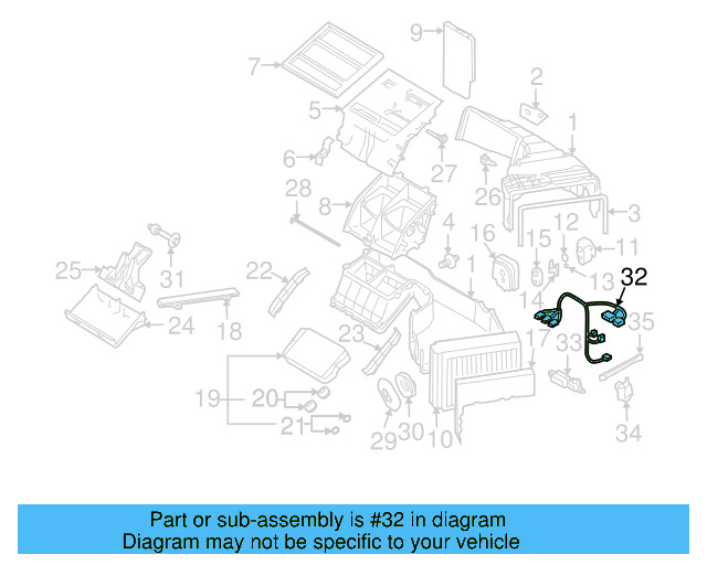 Wire Harness 7L0-971-565-H - View 6