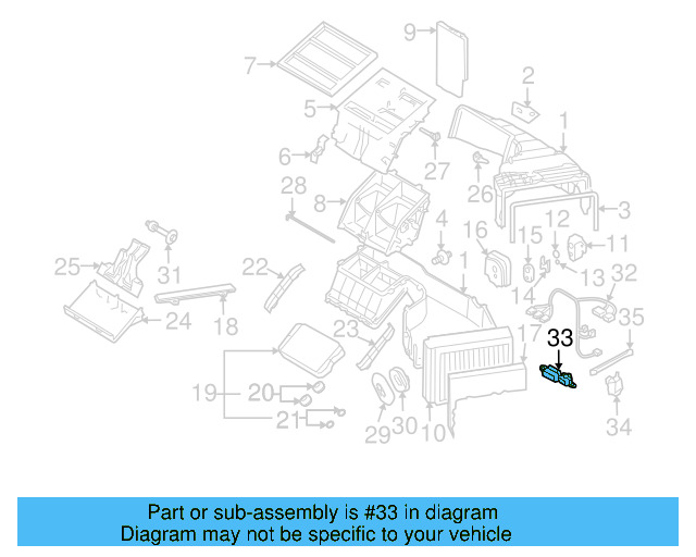 Wire Harness Bracket 7L0-820-536 - View 3