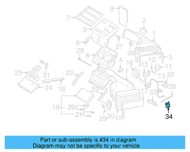 Adjust Motor 7L0-907-511-AB - View 3