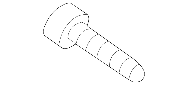 Side Molding Screw N-103-091-01 - View 4