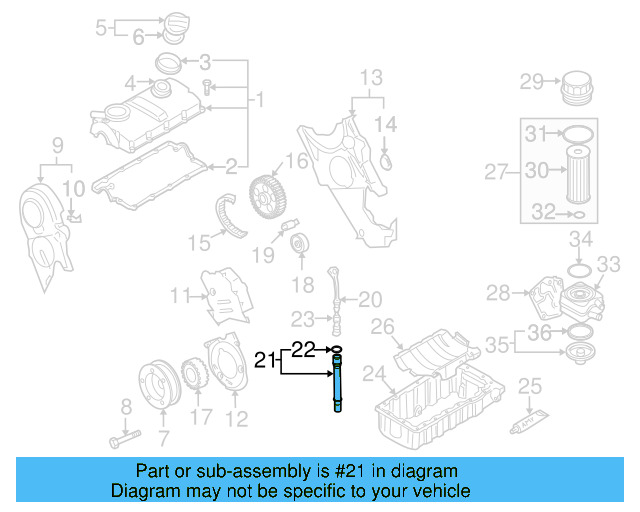 Tube 06D-103-634-E - View 28