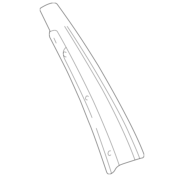 Rear Trim 3B0-837-901-A-041