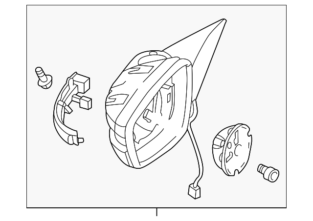 Mirror Housing 5C1857507Q9B9