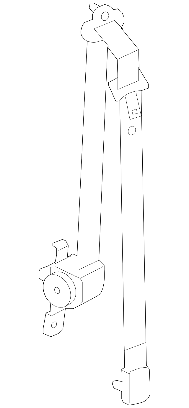 Seat Belt Assembly 7B0-857-816-DE5 - View 2