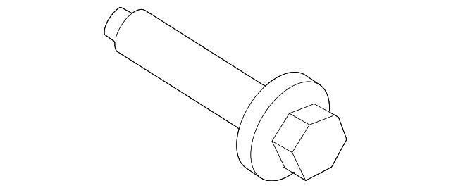 Seat Belt Assembly Bolt WHT-004-249