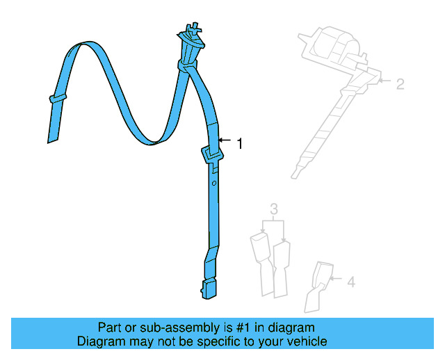 Lap & Shoulder Belt 7B0-857-916-DK5