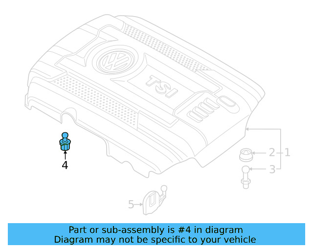Ball Stud 06K-103-733-E - View 3