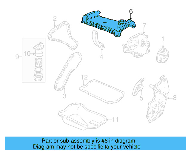 Valve Cover 021-103-469-D - View 4