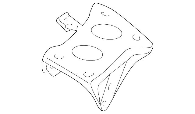 Axle Beam Bracket 1J0-501-546-C - View 2