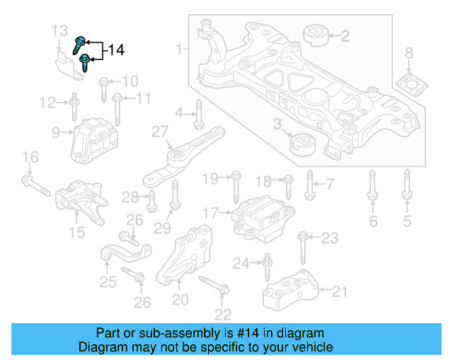 Support Bracket Bolt N-019-502-13 - View 18