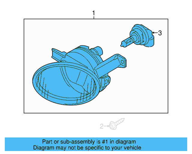 Fog Lamp Assembly 7P6-941-700-F - View 6
