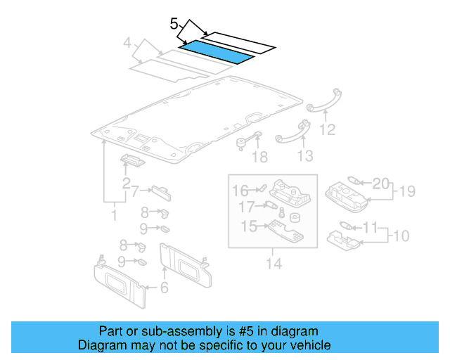 Sound Absorber 1J0-867-811-B