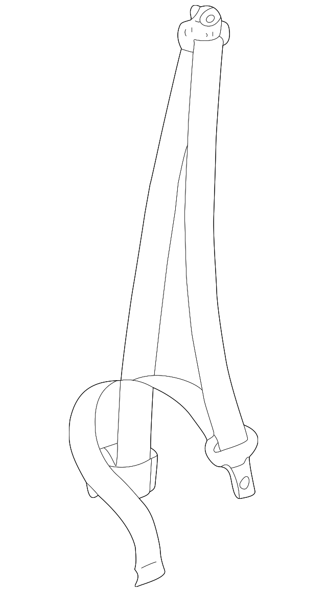 Lap & Shoulder Belt 1C0-857-805-A-HCS