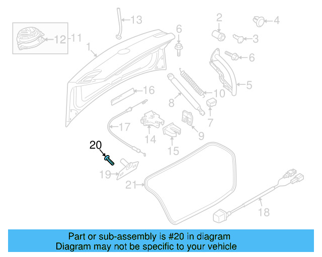 Hinge Bolt N-909-305-03 - View 48