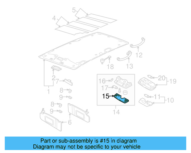 Lens 3B0-947-125-A - View 5