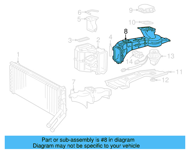 Duct Cover 1H1-819-053 - View 4
