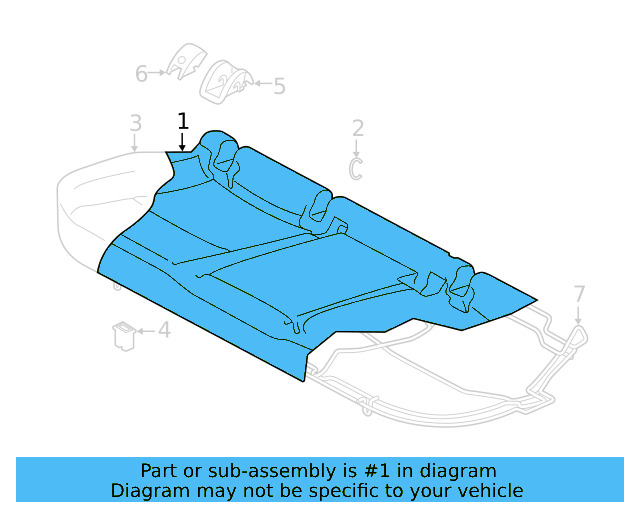 Seat Cover 3G8-885-405-H-RCS