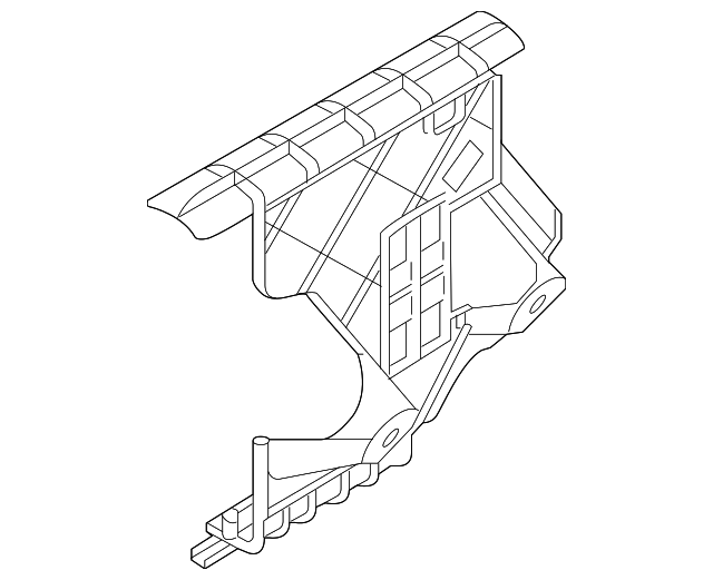 Engine Control Module (ECM) Bracket 3QF-906-507 - View 9