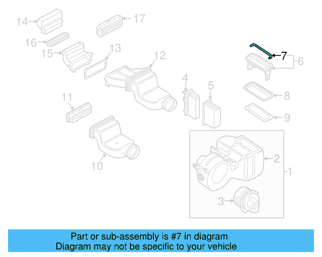 Blower Motor 701-819-021-B - View 8