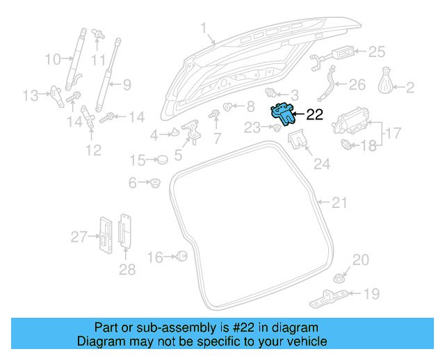 Lock Actuator 5TA-827-506-D - View 10
