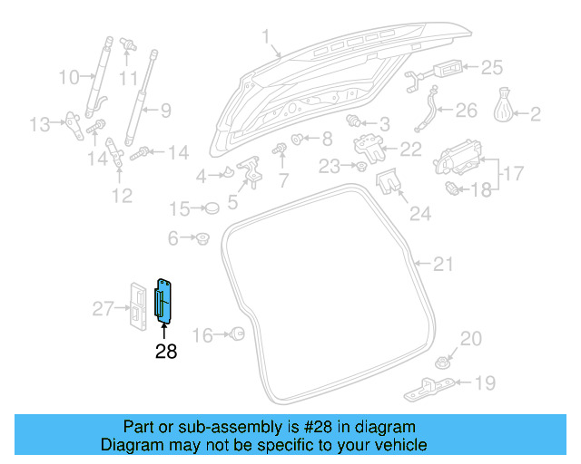 Control Module Bracket 3G5-971-502-A - View 9