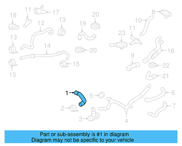 Water Pipe 06J-121-075-D - View 15