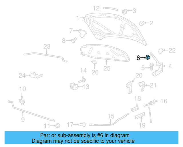 Lock & Switch Bolt WHT-000-425 - View 62