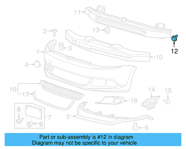 Shock Mount Bolt N-906-484-02 - View 12