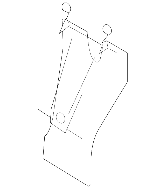 Radiator Support Panel Reinforcement Bolt N-910-338-02 - View 26