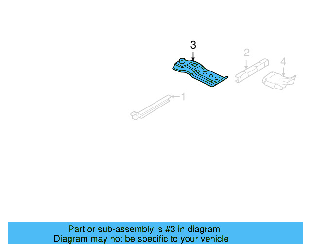 Seat Support 1J0-803-232-A - View 16