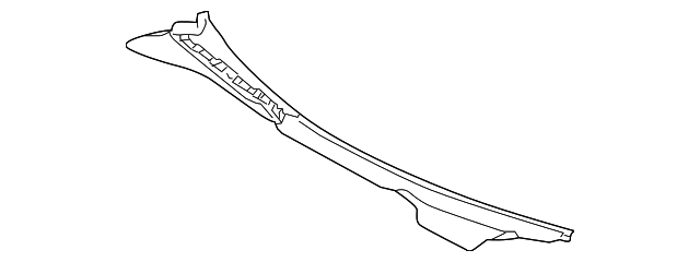 Cowl Grille 5C7-819-404-A-9B9 - View 2