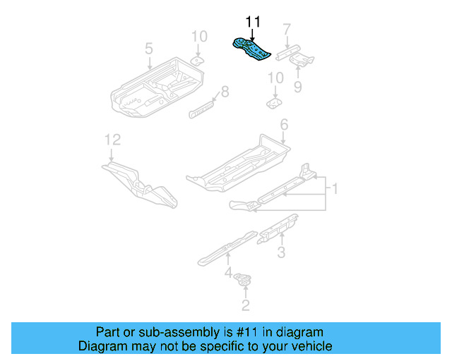 Seat Reinforced 1J0-802-181-B - View 15