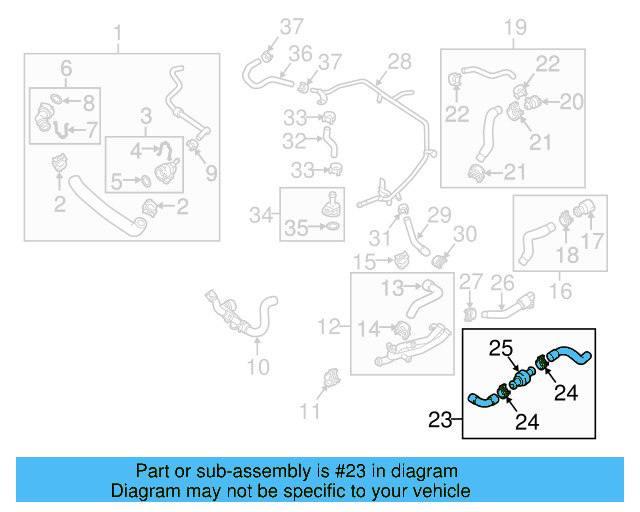 Hose Assembly 5C0-122-096-B - View 5