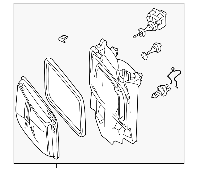Headlamp Assembly 7D1-941-006-A - View 2