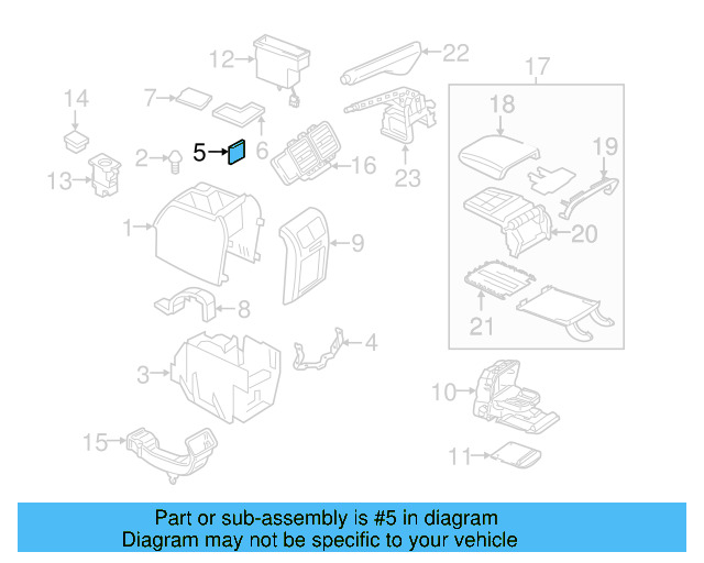 Console Cap 1K0-868-887-D-82V - View 5