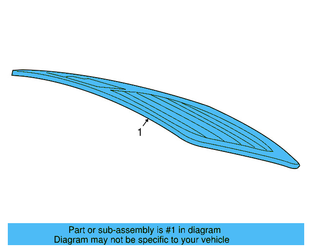 Back Glass 3D5-845-051-AE - View 3
