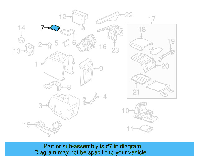 Console Mat 1K0-863-328-B-82V - View 34
