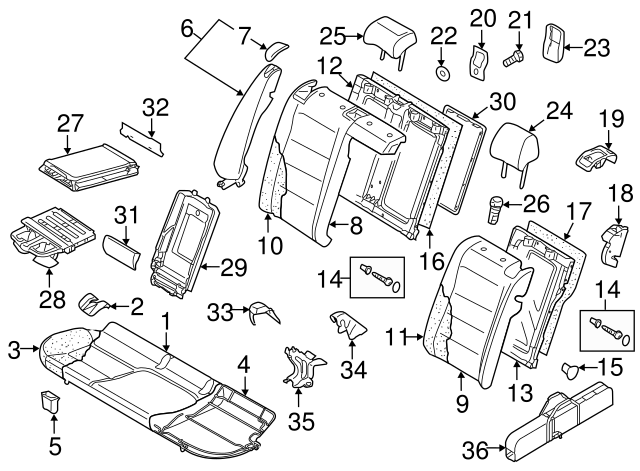 Front Trim 5K0-863-487-A-1QB - View 15