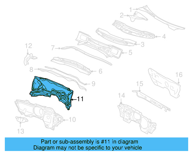 Frame Assembly 1K0-802-165-A - View 20