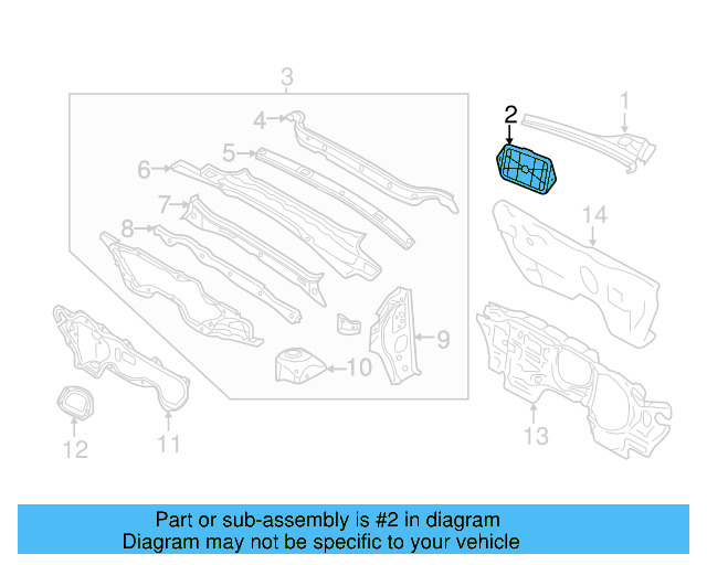 Sealing Block 5C0-819-430-A