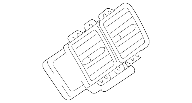 Air Outlet 1K0-819-203-A-9B9 - View 7