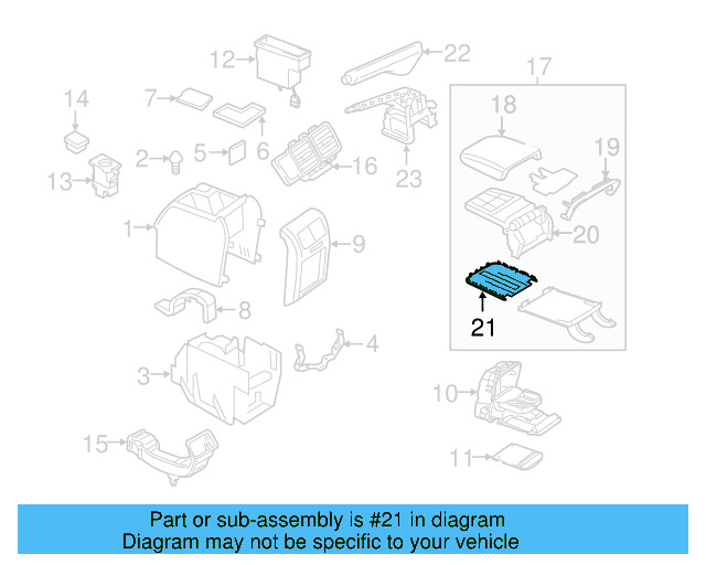 Inner Cover 1K0-864-249-C-9B9 - View 7